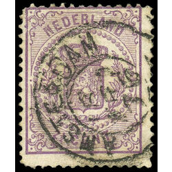 netherlands stamp 22 coat of arms 2 1870 U 003