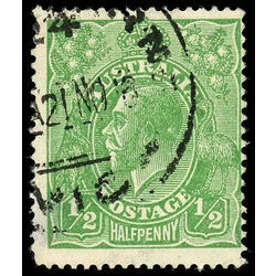 australia stamp 19a king george v 1915