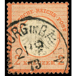 germany stamp 8 imperial eagle 1872