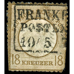 germany stamp 11 imperial eagle 1872 U DEF 001