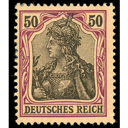 germany stamp 73 germania 1902