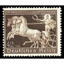 germany stamp b173 chariot 1940