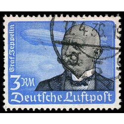germany stamp c56 count ferdinand von zeppelin 1934