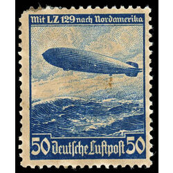 germany stamp c57 hindenburg 1936