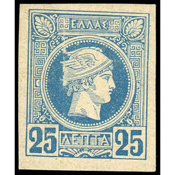 greece stamp 69 hermes 1886