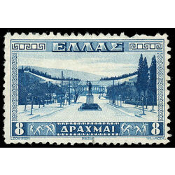 greece stamp 381 approach to athens stadium 1934