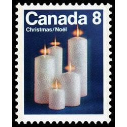 canada stamp 607pi christmas candles 8 1972