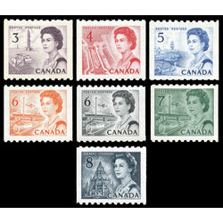 canada stamp 466s centennial definitives 1967 1973 coil stamps 1967