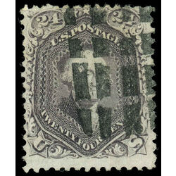 us stamp postage issues 78 washington 24 1861 U 001