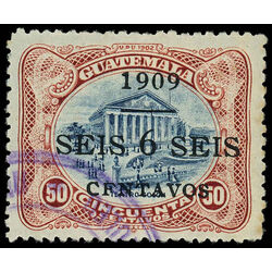 guatemala stamp 138 columbus theater 1909