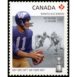 canada stamp 2567f winnipeg blue bombers ken ploen 1935 the fog bowl 2012