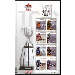 canada stamp 2567 100th grey cup game 5 49 2012