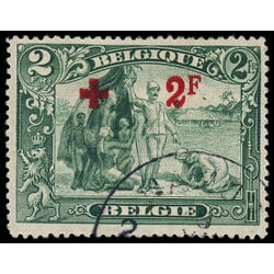 belgium stamp b45 anti slavery campaign in the congo 1918