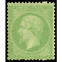 france stamp 23 emperor napoleon iii 5 1862