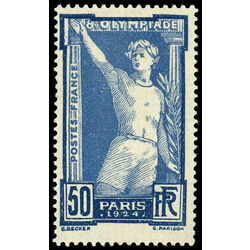 france stamp 201 victorious athlete 50 1924 M 002
