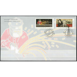 canada stamp 2267 8 fdc industries oil and gas 2008