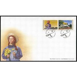 canada stamp 2277 8 fdc anne of green gables 2008 FDC COMBO