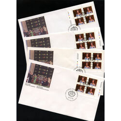canada stamp 1168 queen elizabeth ii 40 1990 FDC 4BLK