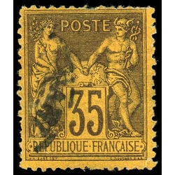 france stamp 94 peace and commerce 35 1878