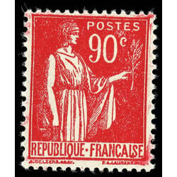 france stamp 274 peace with olive branch 90 1932