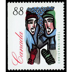 canada stamp 1535as outdoor carolling 88 1994