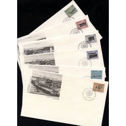 canada stamp 927 933 medium value artifact definitives FDC