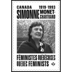 canada stamp 3394 simonne monet chartrand 2023