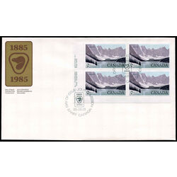 canada stamp 936 banff national park 2 1985 FDC LL