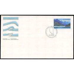 canada stamp 935 waterton lakes 1 50 1982 FDC