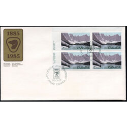 canada stamp 936 banff national park 2 1985 FDC UL