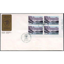 canada stamp 936 banff national park 2 1985 FDC LR