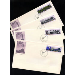 canada stamp 1118 21 canadian locomotives 1925 1945 4 1 75 1986 FDC