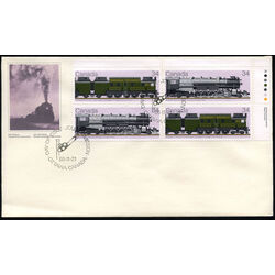 canada stamp 1119a canadian locomotives 1925 1945 4 1986 FDC UR