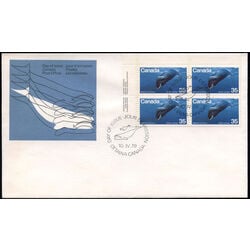 canada stamp 814 bowhead whale 35 1979 FDC UL