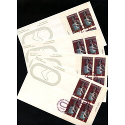 canada stamp 665 marathon 25 1975 FDC 4BLK
