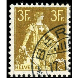 switzerland stamp 145 helvetia 1908