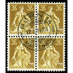 switzerland stamp 145 helvetia 1908 U 001