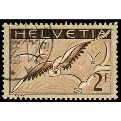 switzerland stamp c15 bird carrying letter 1930 U 002