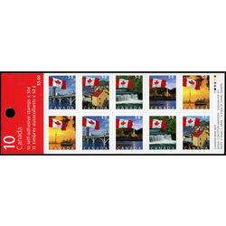 canada stamp bk booklets bk302a flags 2004
