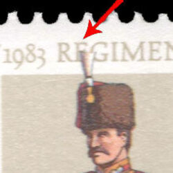 canada stamp 1007i royal canadian regiment british columbia regiment 32 1983 M PANE