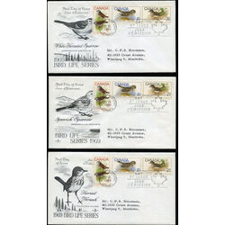 canada stamp 496 8 fdc birds 1969