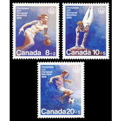 canada stamp b semi postal b10 12 team sports 1976
