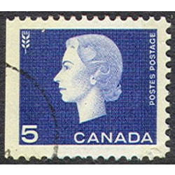 canada stamp 405qs queen elizabeth ii 5 1962