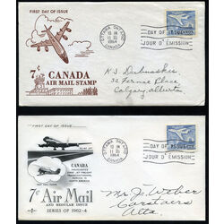 canada stamp 414 jet plane ottawa 7 1964 FDC 003