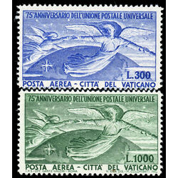 vatican stamp c18 9 angels and globe 1949
