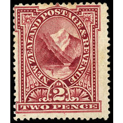 new zealand stamp 72 pembroke peak 1898