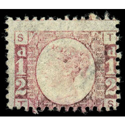 great britain stamp 58 queen victoria p 1870 M 010