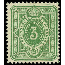 germany stamp 29 numeral value 1875 M NG 001
