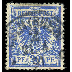 germany stamp 49 imperial eagle 1889