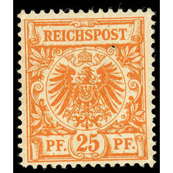 germany stamp 50 imperial eagle 1889